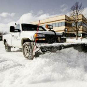 Slice It Landscaping Service - Commercial Winter Services: Snow Removal (plow lots)