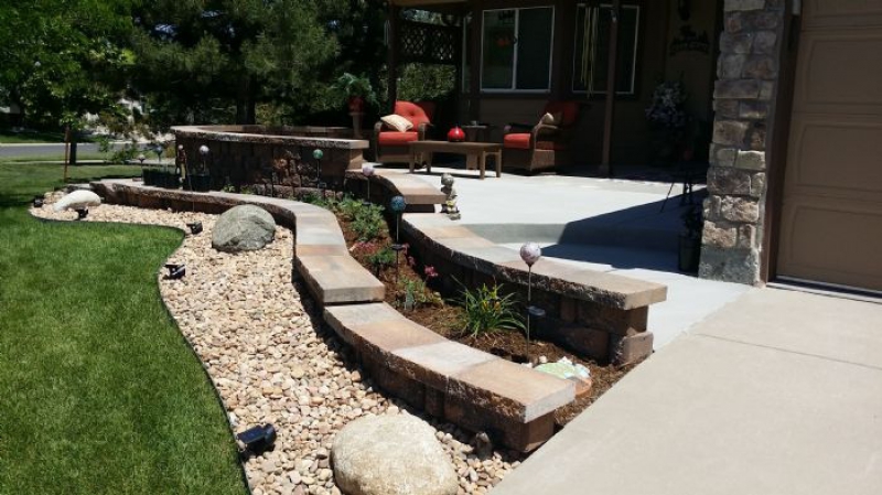 Slice It Landscaping Project photo 12 - Retaining Wall