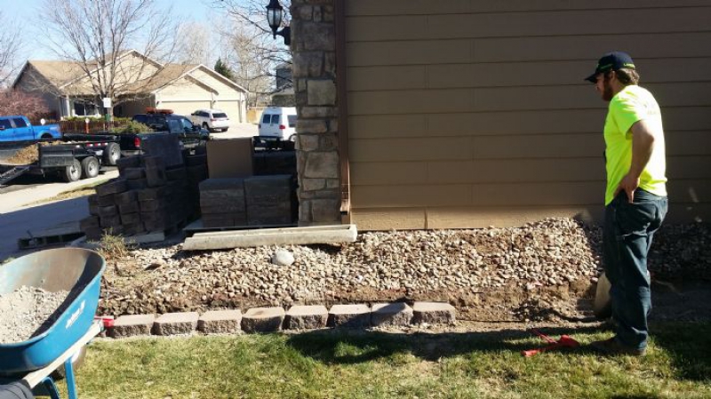Slice It Landscaping Project photo 2 - Retaining Wall