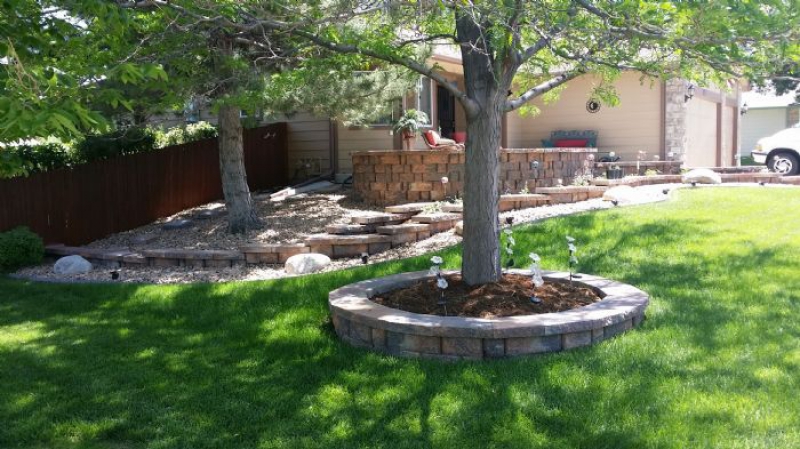 Slice It Landscaping Project photo 6 - Retaining Wall