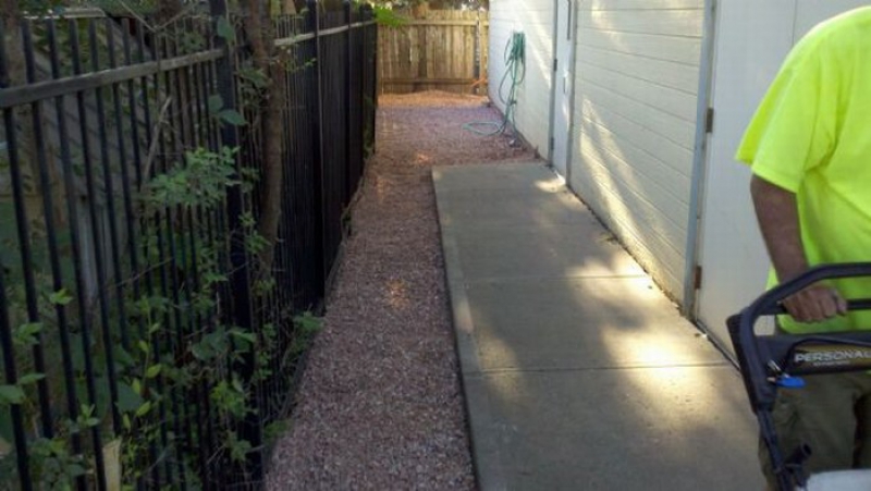 Slice It Landscaping Project photo 2 - Commercial Cleanup