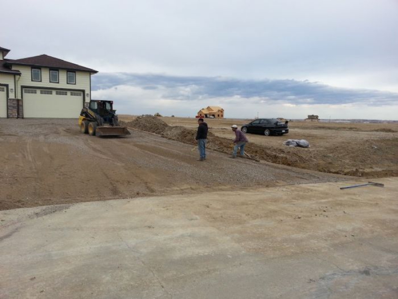 Slice It Landscaping Project photo 3 - Large new build driveway