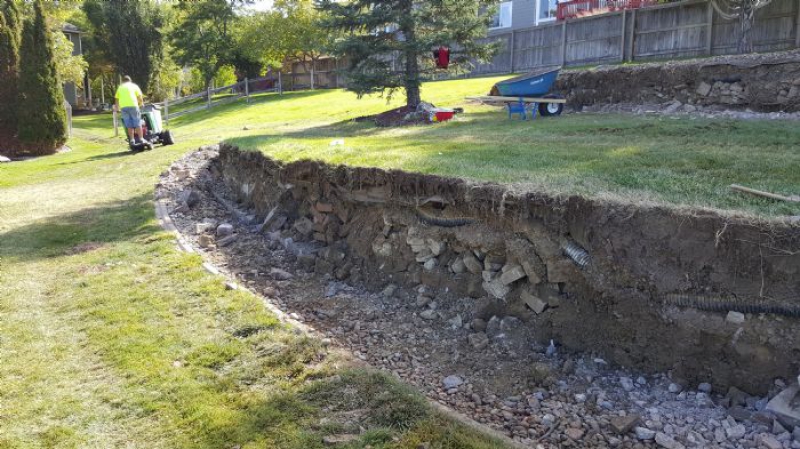 Slice It Landscaping Project main photo - Large Retaining Wall Replacement