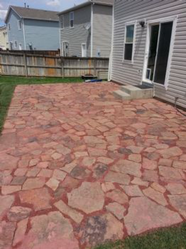 Slice It Landscaping Project photo 1 - Flagstone Patio