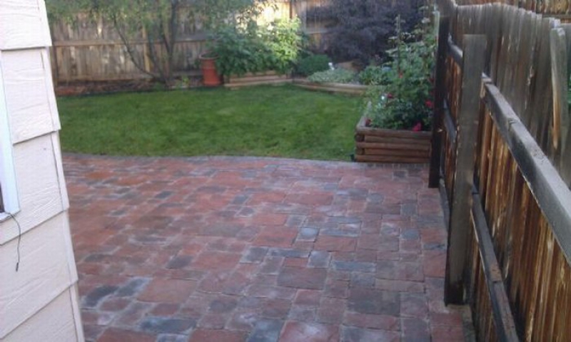 Slice It Landscaping Project photo 2 - Paver Patio